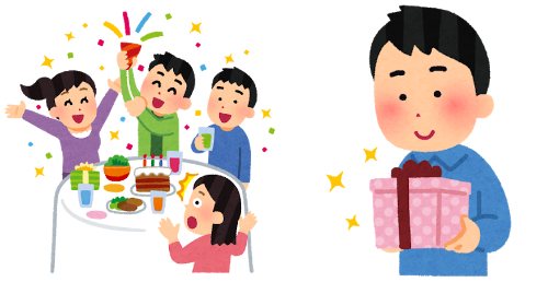 サプライズやプレゼントをする男性