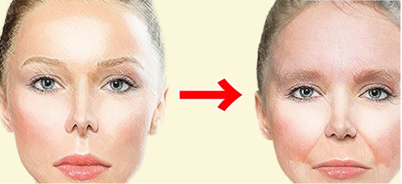 年をとると薄くなっていく人中