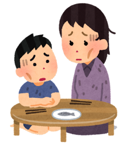 貧乏な子供時代