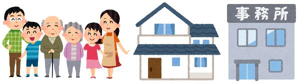 家族、家、会社