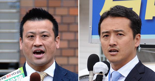 池田市長選挙に立候補し、市議の倉田晃との一騎打ちを制し初当選
