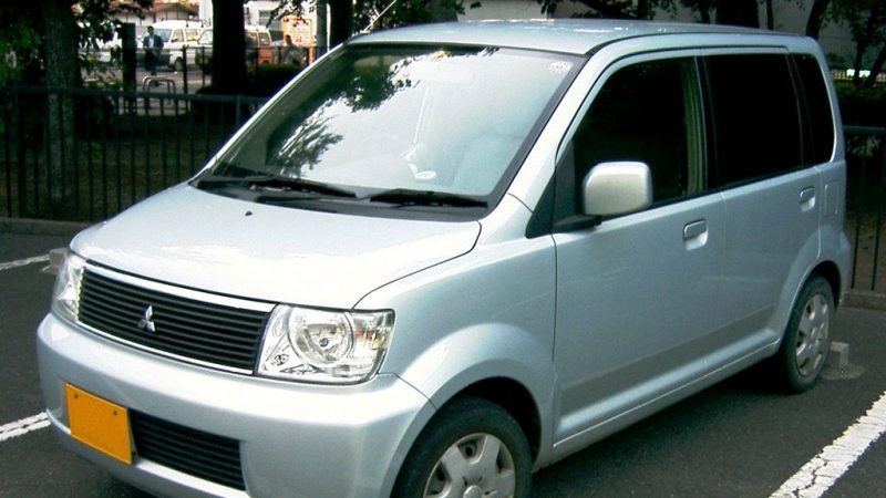 山田浩二の軽ワゴン車（三菱・初代eKワゴン）