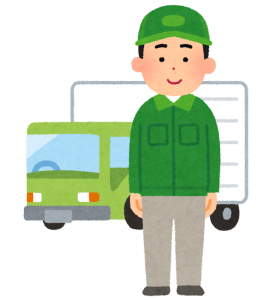 トラックの運転士