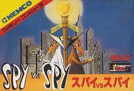 1986年にファミコンでケムコから発売されましたゲーム「スパイvsスパイ」