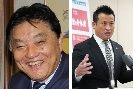 河村たかし氏と冨田裕樹氏