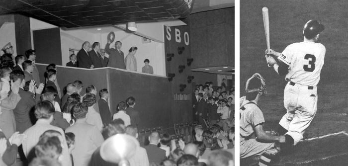 昭和天皇の前での天覧試合