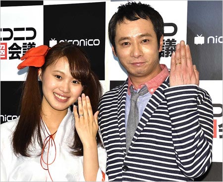 24歳下の女優・飯村貴子と3度目の結婚