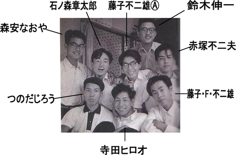 トキワ荘のメンバー